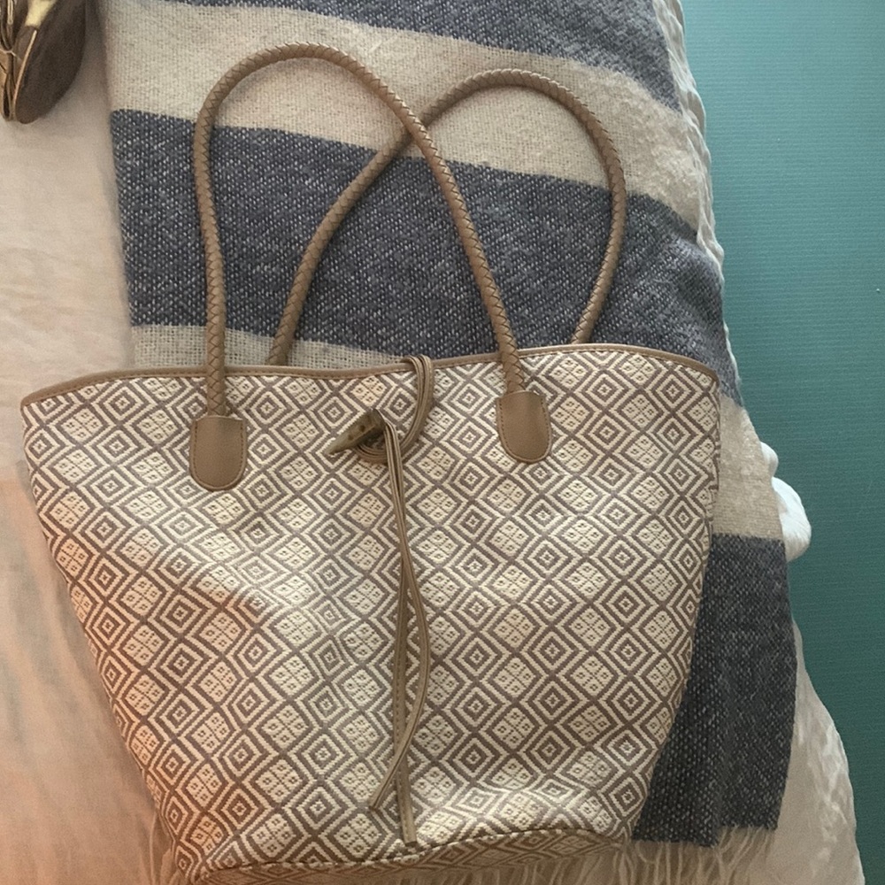 Neiman Marcus boho beach tote